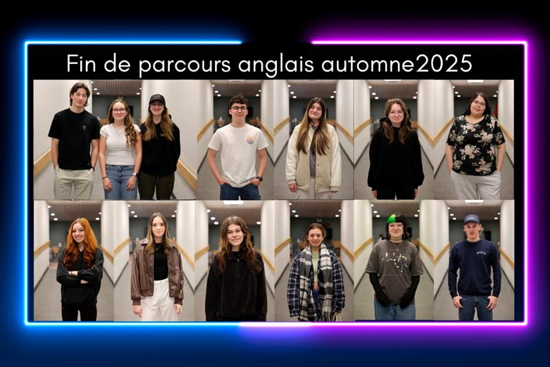 Fin De Parcours Anglais 2025b