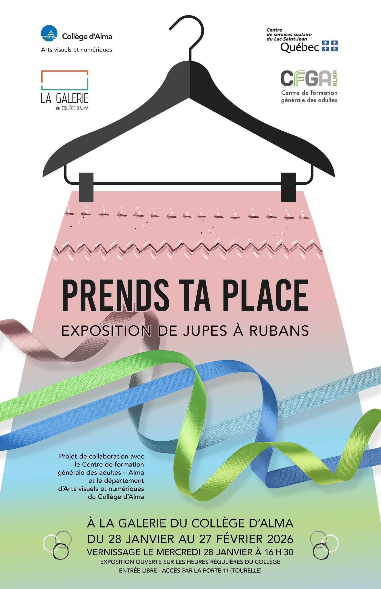 Affiche Officielle Expo Collège Prends Ta Place 3